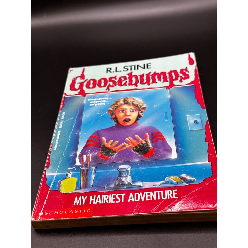 The Hairiest Adventure Goosebumps Book Vintage 1st Edition 1996 #26 READ